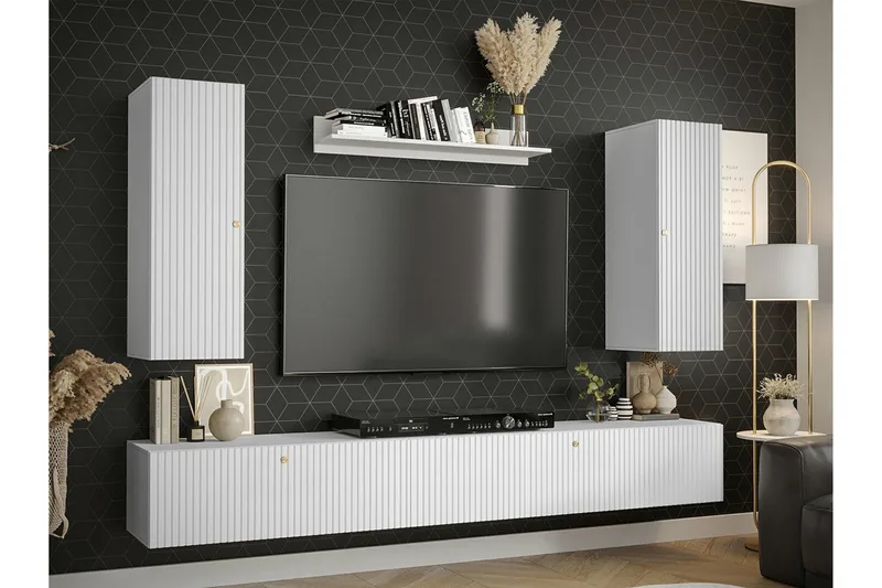 Dunvegan Möbelset För Vardagsrum White - Möbler - Möbelset - Möbelset för vardagsrum