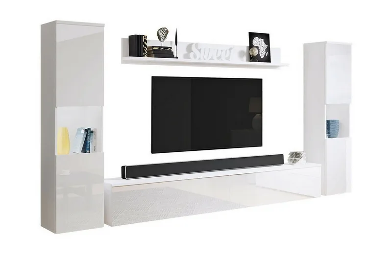 Galbally Möbelset För Vardagsrum NO_BRAND White, undefined