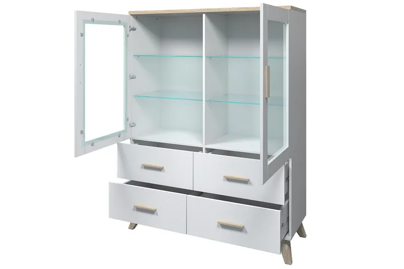 Kardos Vardagsrumsset - Natur/Svart - Möbler - Möbelset - Möbelset för vardagsrum