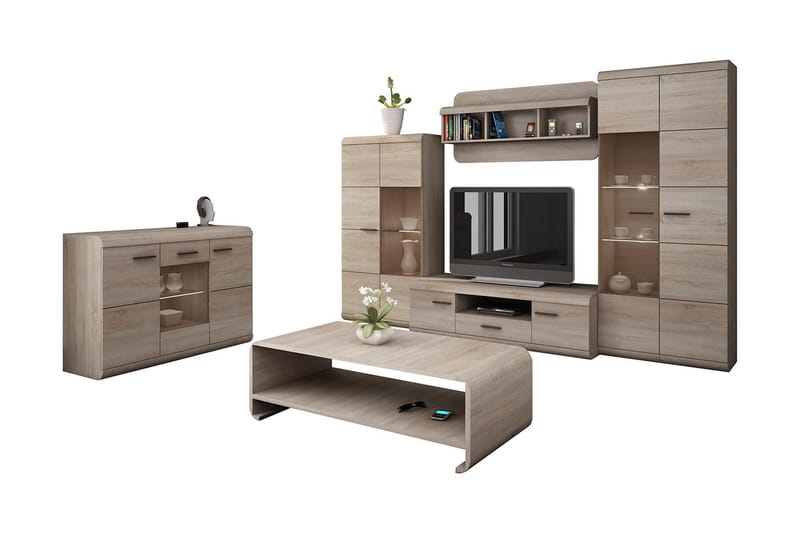 Link Vardagsrumsset, Beige|Grå