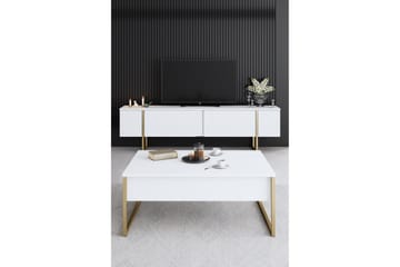 Luxe Möbelset För Vardagsrum - Vit - Möbler - Möbelset - Möbelset för vardagsrum