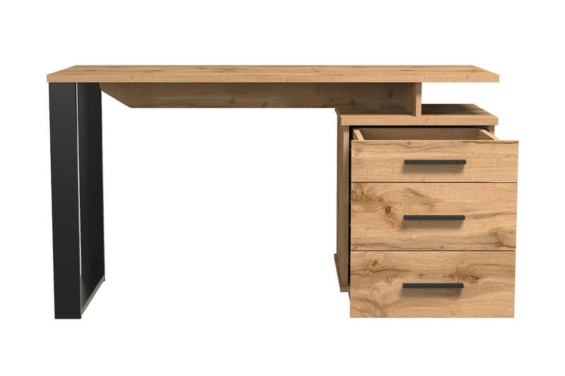 Möbelset för vardagsrum - Svart|Ek - Möbler - Möbelset - Möbelset för vardagsrum