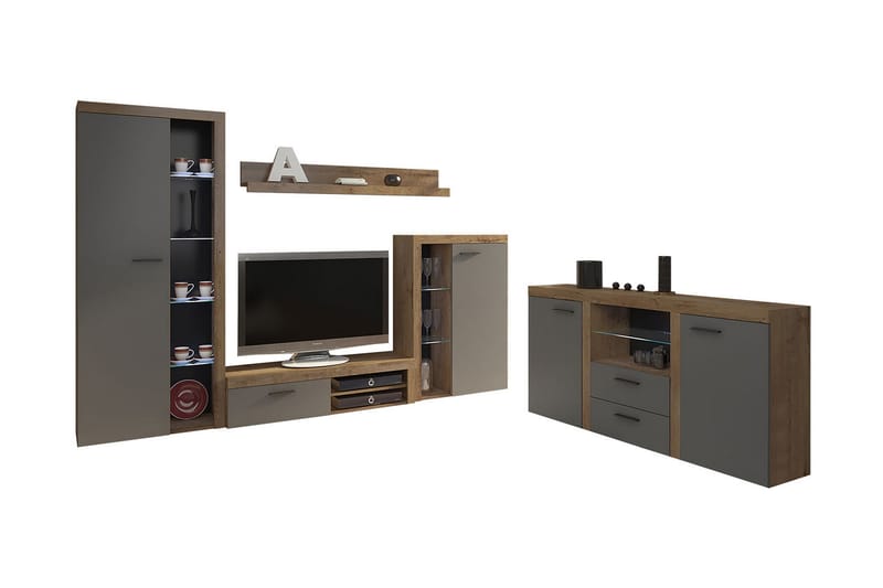 Rumba Vardagsrumsset - Beige/Grå - Möbler - Möbelset - Möbelset för vardagsrum
