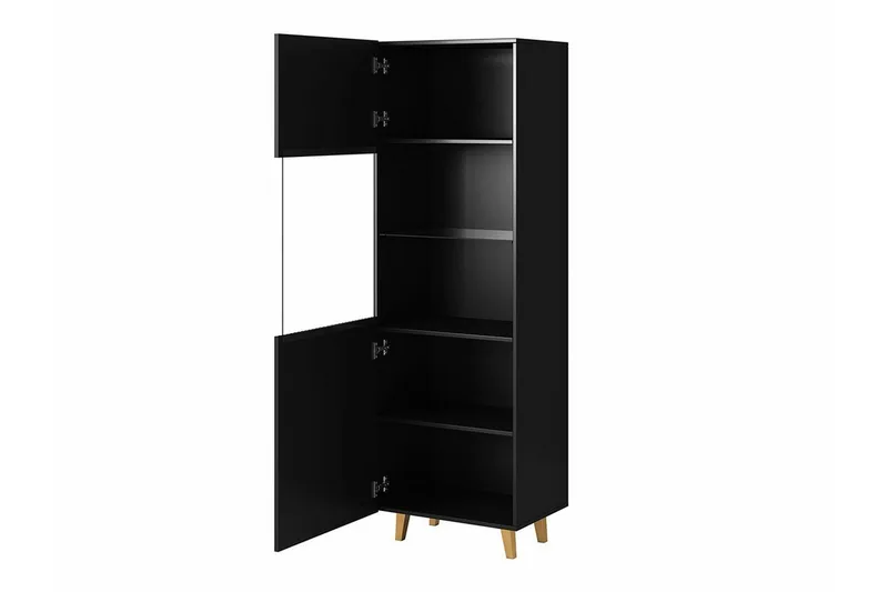 Strontian Möbelset För Vardagsrum Scandinavian Choice Black - Möbler - Möbelset - Möbelset för vardagsrum