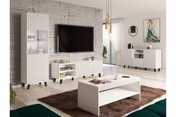 Strontian Möbelset För Vardagsrum Scandinavian Choice White - Möbler - Möbelset - Möbelset för vardagsrum
