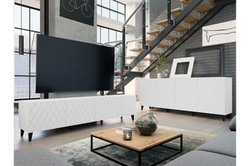 Strontian Möbelset För Vardagsrum Scandinavian Choice White - Möbler - Möbelset - Möbelset för vardagsrum