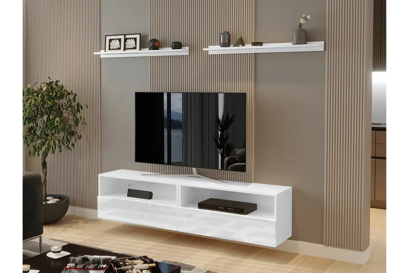 Summerville Möbelset För Vardagsrum White - Möbler - Möbelset - Möbelset för vardagsrum