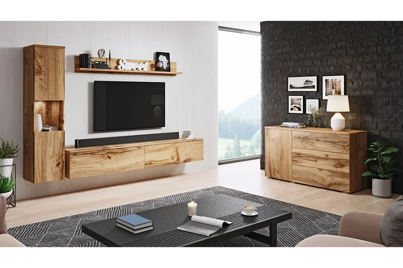 Valga Möbelset För Vardagsrum Natur, Natur