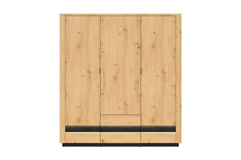 Forja Sovrumsset 181x56 cm - Natur/Svart - Möbler - Möbelset - Möbelset för sovrum