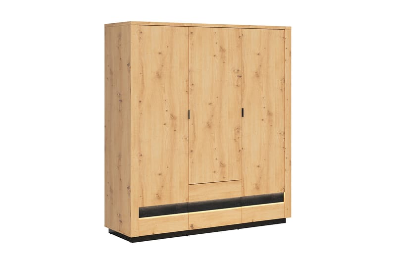 Forja Sovrumsset 181x56 cm, Natur/Svart