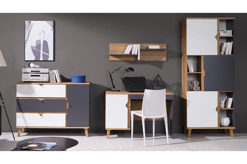 Memone Sovrumsset barn, Beige/Grå/Vit