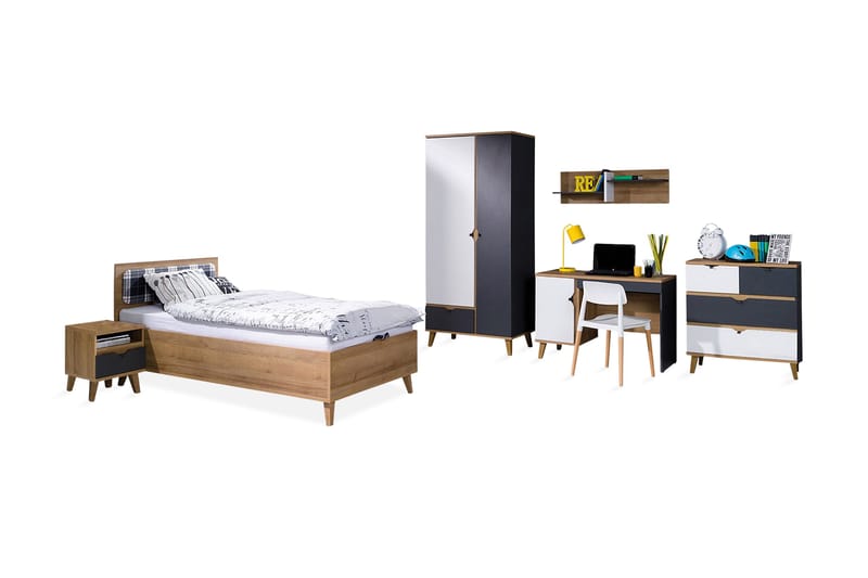 Memone Sovrumsset barn - Vit - Möbler - Möbelset - Möbelset för sovrum