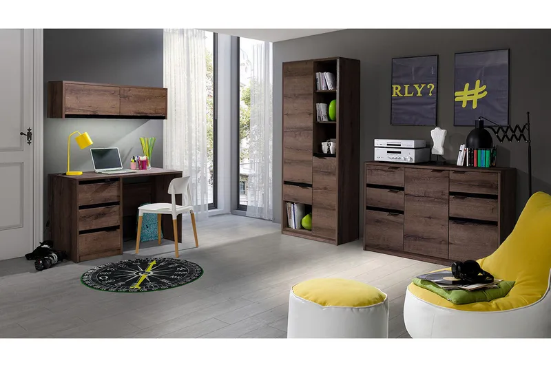 Najera Sovrumsset barn - Vit - Möbler - Möbelset - Möbelset för sovrum