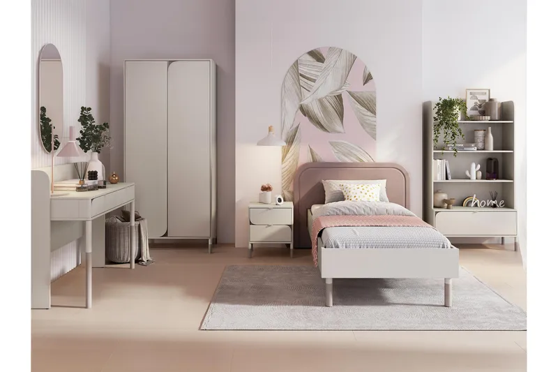 Monfort Möbelset För Sovrum - Beige - Möbler - Möbelset - Möbelset för sovrum