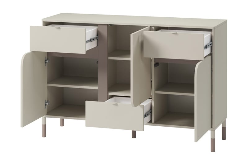 Monfort Möbelset För Sovrum - Beige - Möbler - Möbelset - Möbelset för sovrum