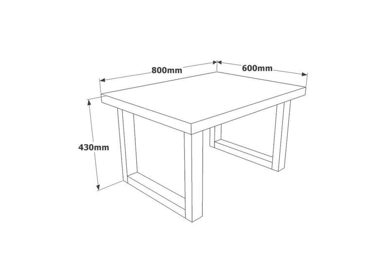Mono Möbelset För Kontor - Natur/Kolgrå - Möbler - Möbelset - Möbelset för kontor