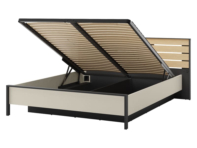 Navron Möbelset För Sovrum - Beige/Svart - Möbler - Möbelset - Möbelset för sovrum