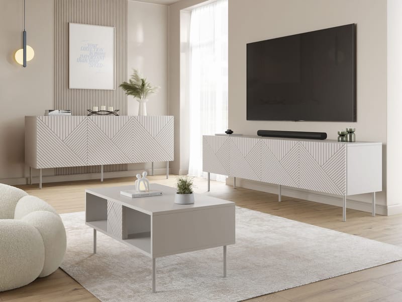 Norrs Möbelpaket vardagsrum - beige - Möbler - Möbelset - Möbelset för vardagsrum