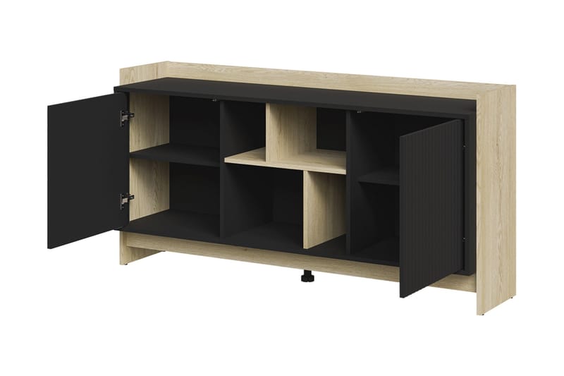 Polina Möbelset För Vardagsrum - Brun/Svart - Möbler - Möbelset - Möbelset för vardagsrum