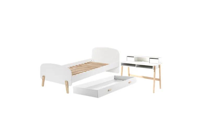 Säng med lådskrivbord Kiddy, undefined