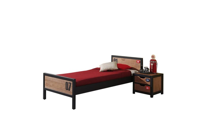 Säng med nattduksbord Alex, undefined