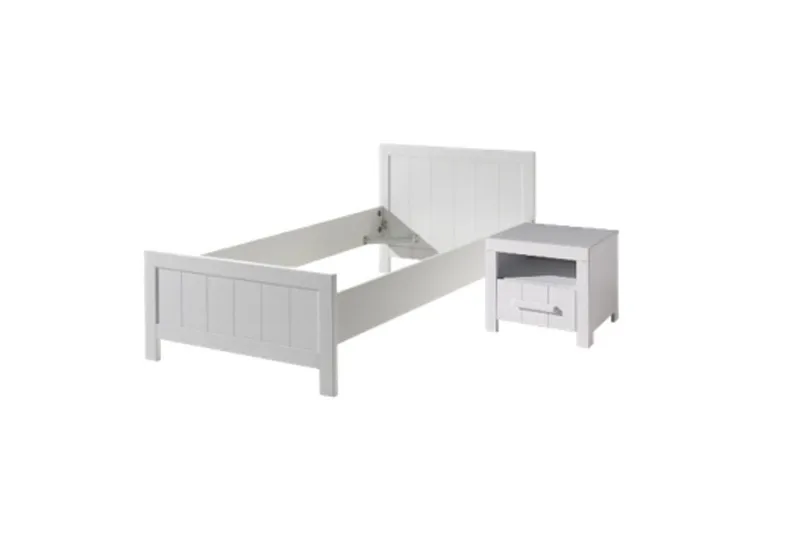 Säng med nattduksbord Erik, undefined