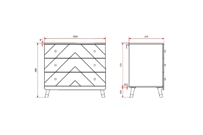 Säng med nattduksbord garderob byrå Billy Vit - Möbler - Möbelset - Möbelset för sovrum