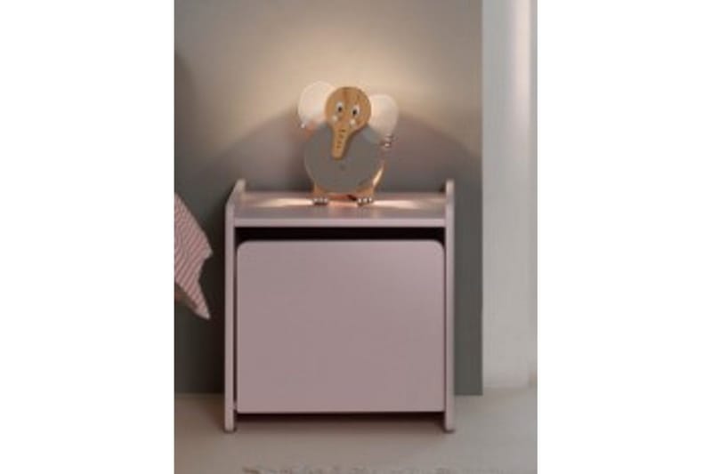 Säng med nattduksbord Kiddy Rosa - Rosa - Möbler - Möbelset - Möbelset för sovrum