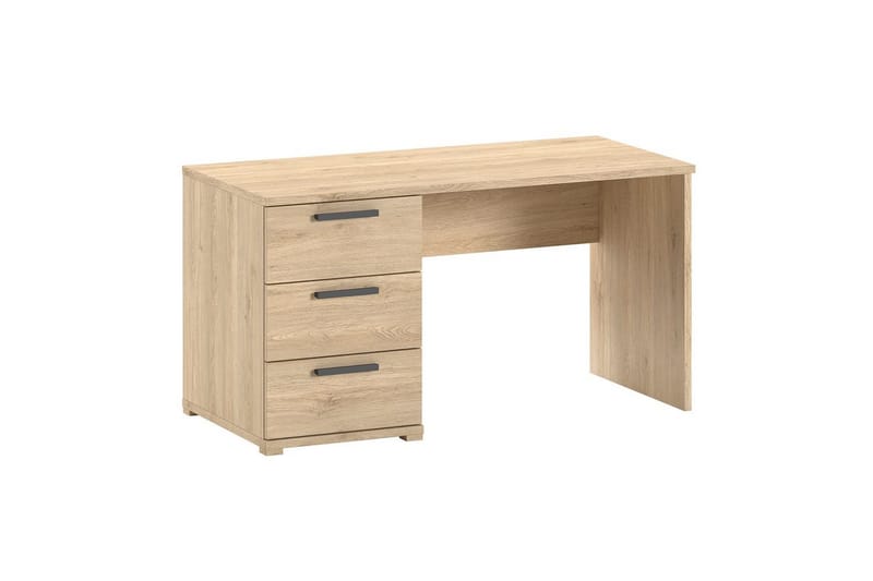 Säng med nattduksbord tvådörrars garderob skrivbord Sam - Möbler - Möbelset - Möbelset för sovrum