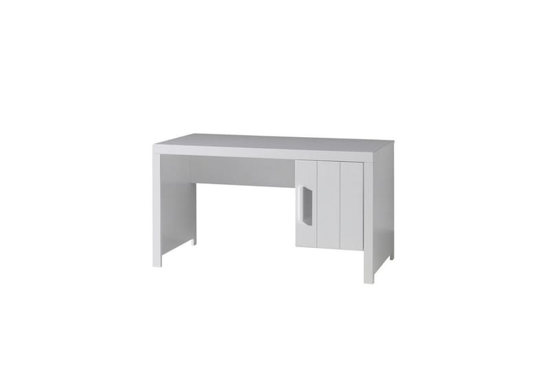 Säng med ribbotten nattduksbord 3-dörrars garderob skrivbord bokhylla Erik - Möbler - Möbelset - Möbelset för sovrum