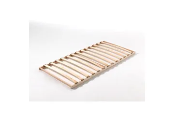 Säng med ribbotten nattduksbord garderob textilset Amori Vit - Möbler - Möbelset - Möbelset för sovrum