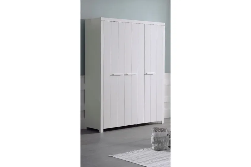 Säng med sängbord, 3-dörrars garderob, låda Erik - Möbler - Möbelset - Möbelset för sovrum