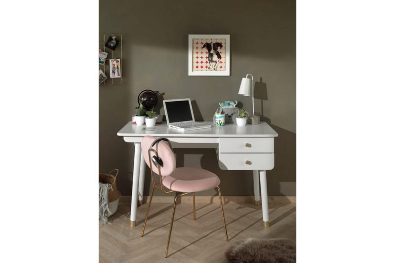 Säng med sängbord, garderob, skrivbord Billy Vit - Möbler - Möbelset - Möbelset för sovrum