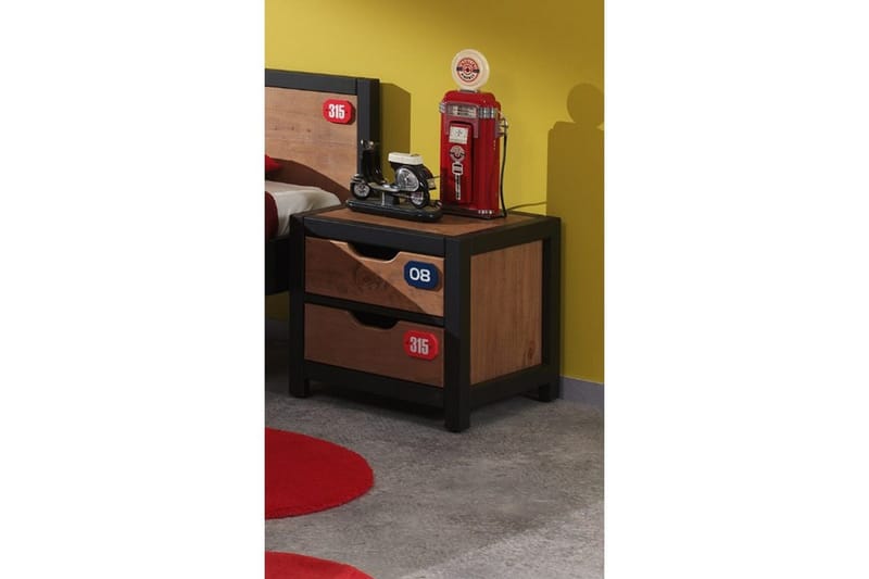 Säng med sängbord, låda, garderob, byrå Alex - Möbler - Möbelset - Möbelset för sovrum