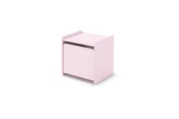 Säng med sängbord Vägg hyllor Kiddy Rosa - Rosa - Möbler - Möbelset - Möbelset för sovrum