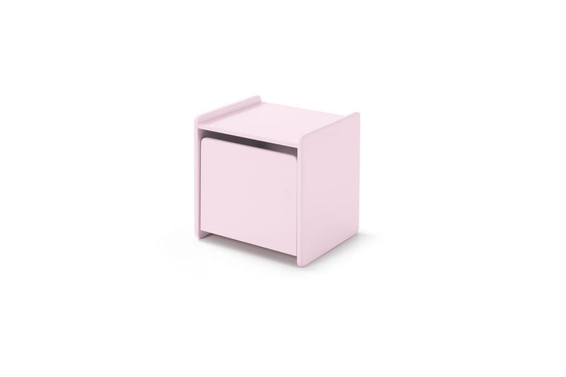 Säng med sängbord Vägg hyllor Kiddy Rosa - Rosa - Möbler - Möbelset - Möbelset för sovrum