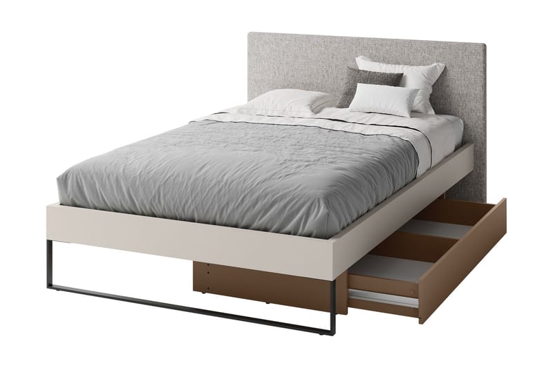 Sigmana Möbelset För Sovrum - Ljusgrå/Beige - Möbler - Möbelset - Möbelset för sovrum