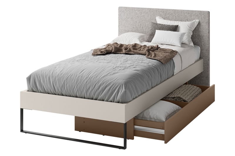 Sigmana Möbelset För Sovrum - Ljusgrå/Beige - Möbler - Möbelset - Möbelset för sovrum