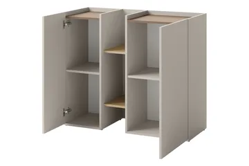 Sigmana Möbelset För Sovrum - Ljusgrå/Beige - Möbler - Möbelset - Möbelset för sovrum