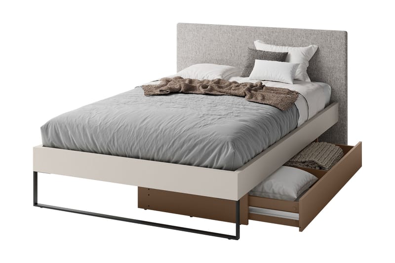 Sigmana Möbelset För Sovrum - Ljusgrå/Beige - Möbler - Möbelset - Möbelset för sovrum