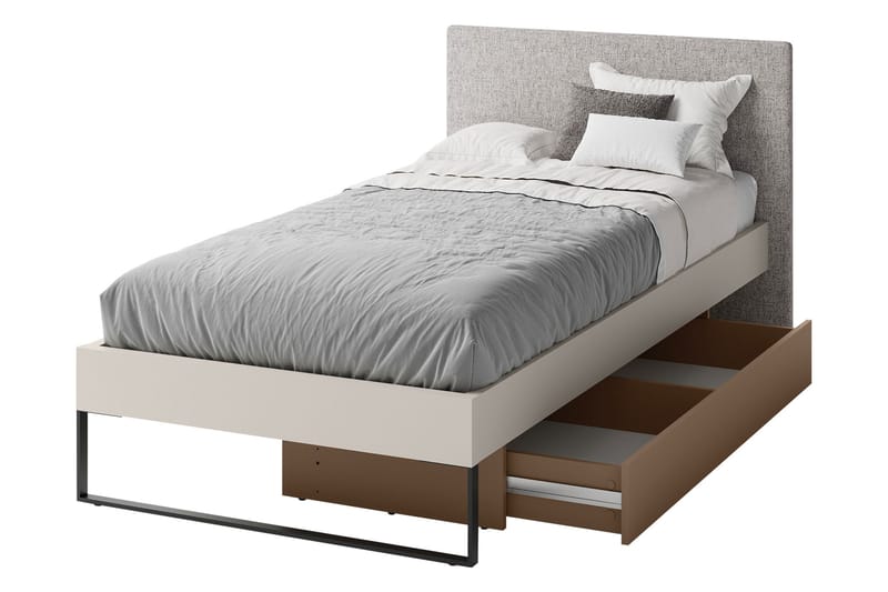 Sigmana Möbelset För Sovrum - Ljusgrå/Beige - Möbler - Möbelset - Möbelset för sovrum