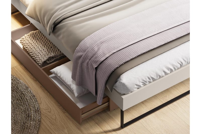 Sigmana Möbelset För Sovrum - Ljusgrå/Beige - Möbler - Möbelset - Möbelset för sovrum