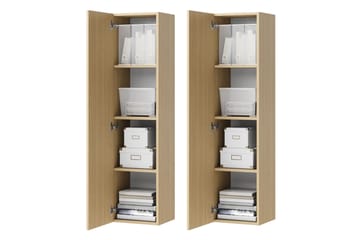 Sigmana Möbelset För Sovrum - Ljusgrå/Brun/Beige - Möbler - Möbelset - Möbelset för sovrum