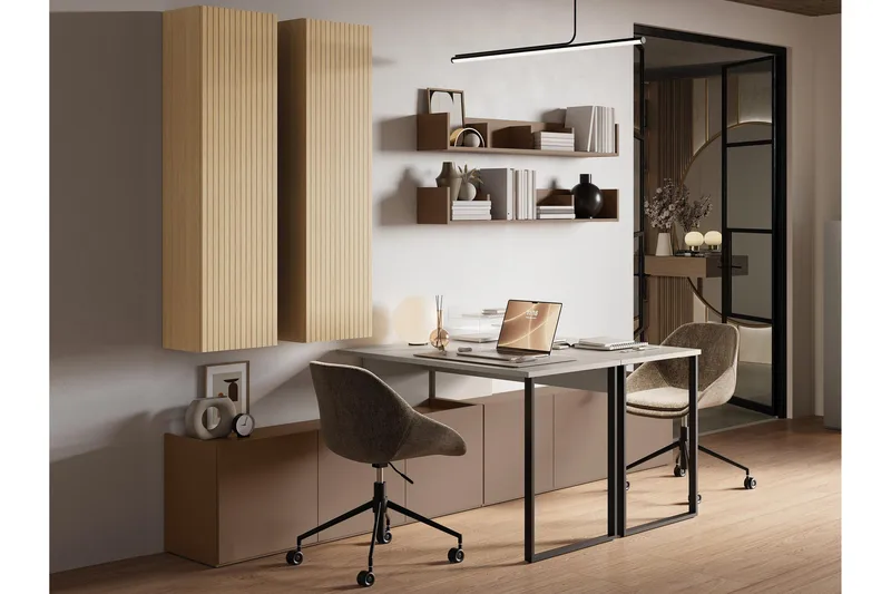 Sigmana Möbelset För Vardagsrum - Ljusgrå/Beige - Möbler - Möbelset - Möbelset för vardagsrum