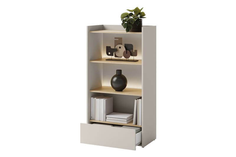 Sigmana Möbelset För Vardagsrum - Ljusgrå/Brun/Beige - Möbler - Möbelset - Möbelset för vardagsrum