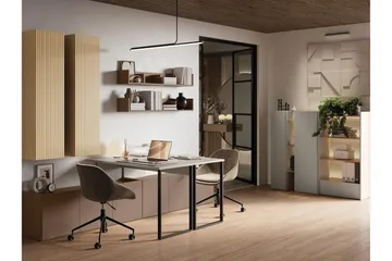 Sigmana Möbelset För Vardagsrum - Ljusgrå/Brun/Beige - Möbler - Möbelset - Möbelset för vardagsrum