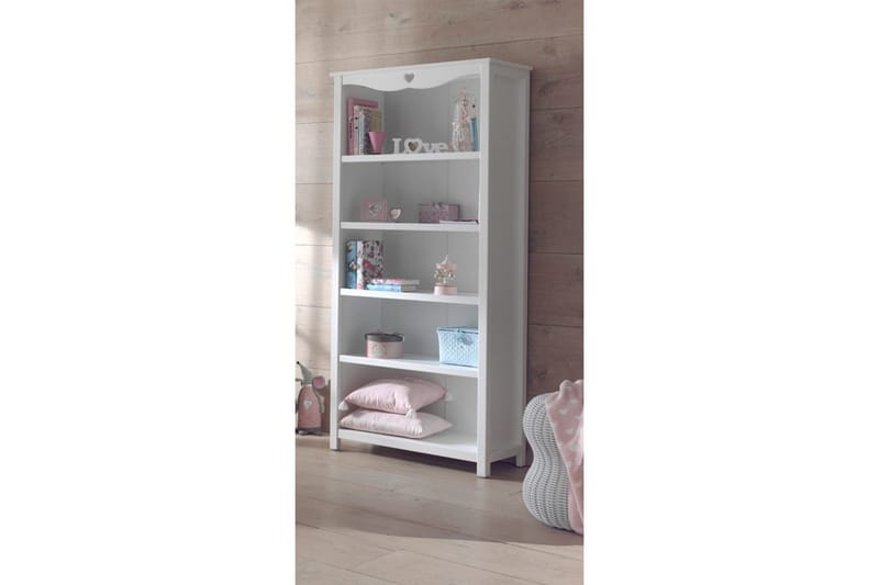 Skrivbord med bokhylla Amori Vit - Möbler - Möbelset - Möbelset för kontor