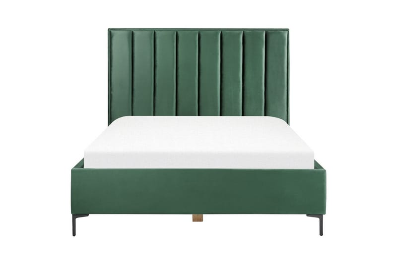 Sovrumsset Sezanne Grön/Svart, 160x200 cm, Sammet - Grön/Svart, 160x200 cm, Sammet - Möbler - Möbelset - Möbelset för sovrum