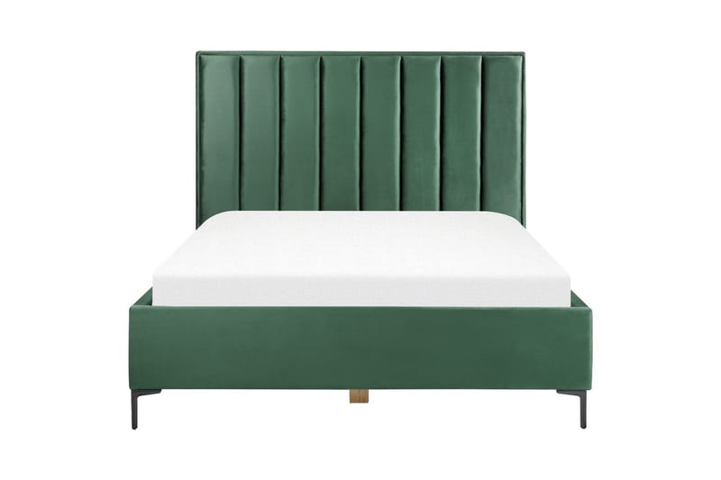 Sovrumsset Sezanne Grön/Svart, 160x200 cm, Sammet - Grön/Svart, 160x200 cm, Sammet - Möbler - Möbelset - Möbelset för sovrum