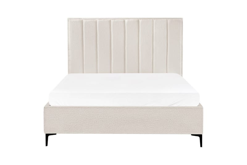Sovrumsset Sezanne Vit/Svart, 160x200 cm, Bouclé - Vit/Svart, 160x200 cm, Bouclé - Möbler - Möbelset - Möbelset för sovrum